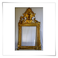 miroir style rgence avant restauration